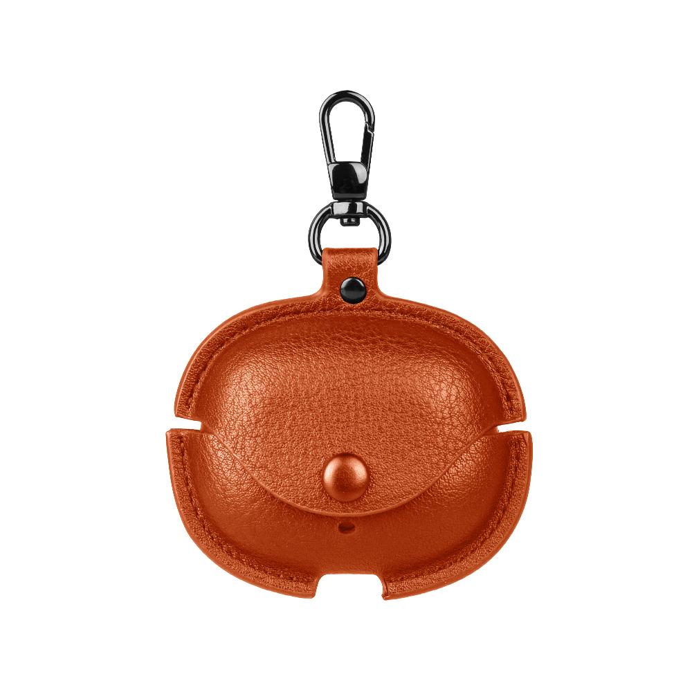 Solid color case Shock-proof case For realme Buds Air 5 Pro Business leather earphone case Cover Headphone Sleeve Funda