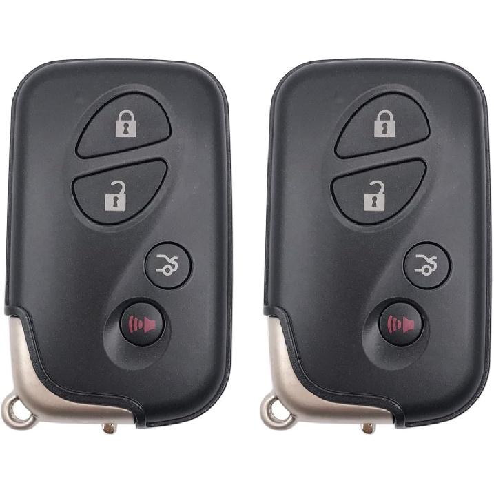Replacement Key Fob Shell Fit for Lexus ES GS is LS LX ES350 GS300 GS350 GS430 GS450h ISC IS250 IS350 LS460 LS600h Key Fob Cover Case