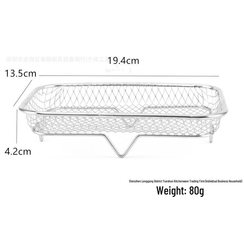 Professional Air Fryer Stainless Steel Stackable Dehydrating Rack