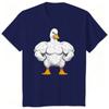 Funny Gym Duck Tshirt Gym Animal Print Shirts Short Sleeve ONeck Tops Funny Gym Lover Gift Print T Shirts Male Tee Tops
