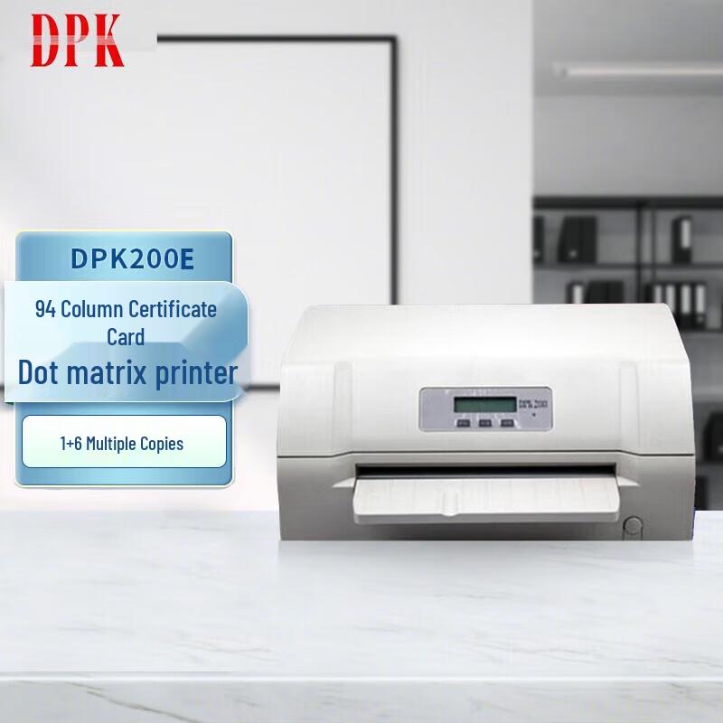 

DPK200E 24-Pin Dot Matrix Passbook Printer