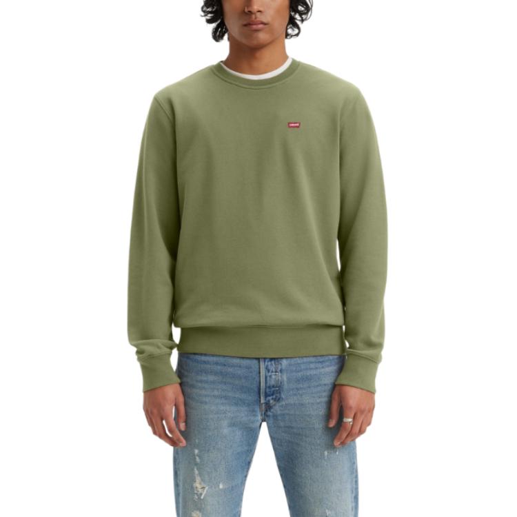 Bluza Levis z logo, z długim rękawem, z okrągłym dekoltem, męska, bluza 35909-0058