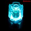2Pcs Light Brick Luminescent Lamp Accessories Round Diy Colorful Color Led Light