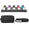 Guitar Effect Pedalboard with Carrying Bag Aluminum Alloy Effect Pedal Plate Portable Large Guitar Pedal Board Enduring