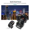 EF NEX IV Lens Mount Adapter Ring Auto Focus USB Upgraded Compatible with EF EF S Mount Lens to A7  A7R  A7M3  A7M4