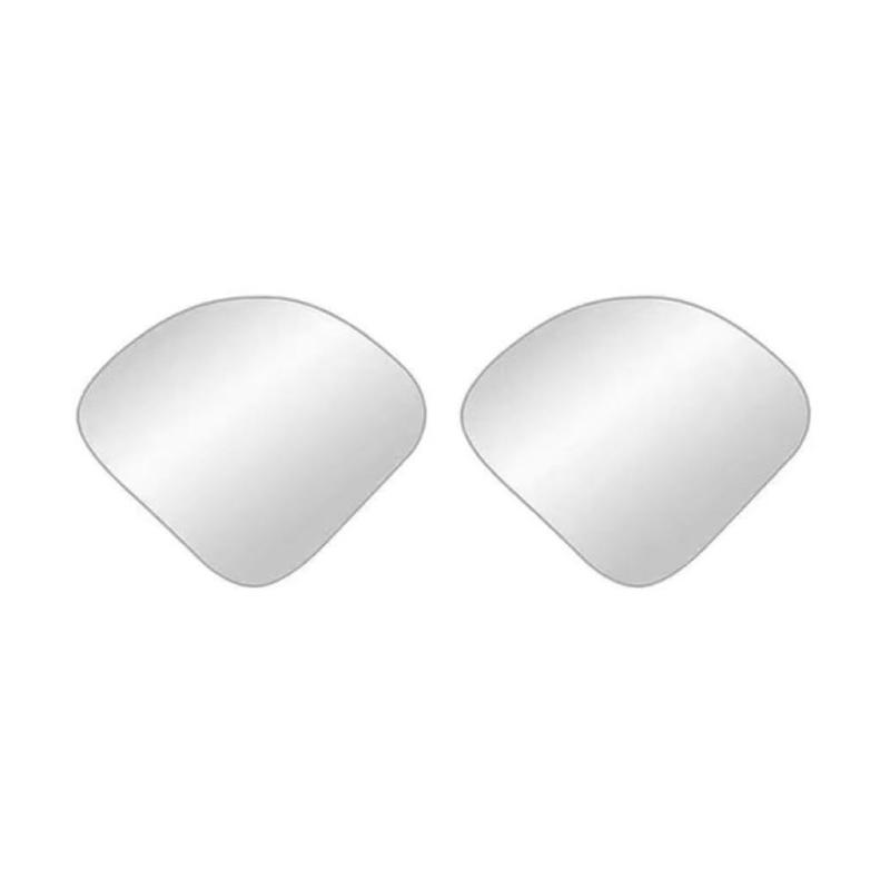 2pcs Upgrades Glass Heart Mirrors Stylish Rearview Mirrors Wide Angle Glass Simple Installation Suitable for Vehicles