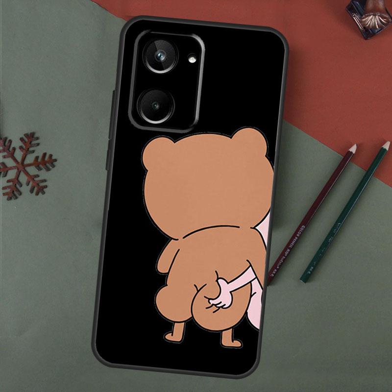 Funny Animal Dog Cats Tiger Couple Case For Realme C55 C51 C75 C63 C61 C53 C35 C65 C67 C71 11 12 13 14 15 Pro Plus GT6 GT7 Pro