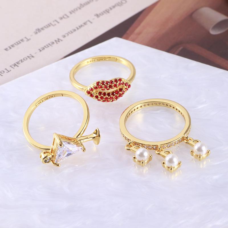 

Ks Lip White Stone Ring Style Jewelry For Woman 2024 Trend 6