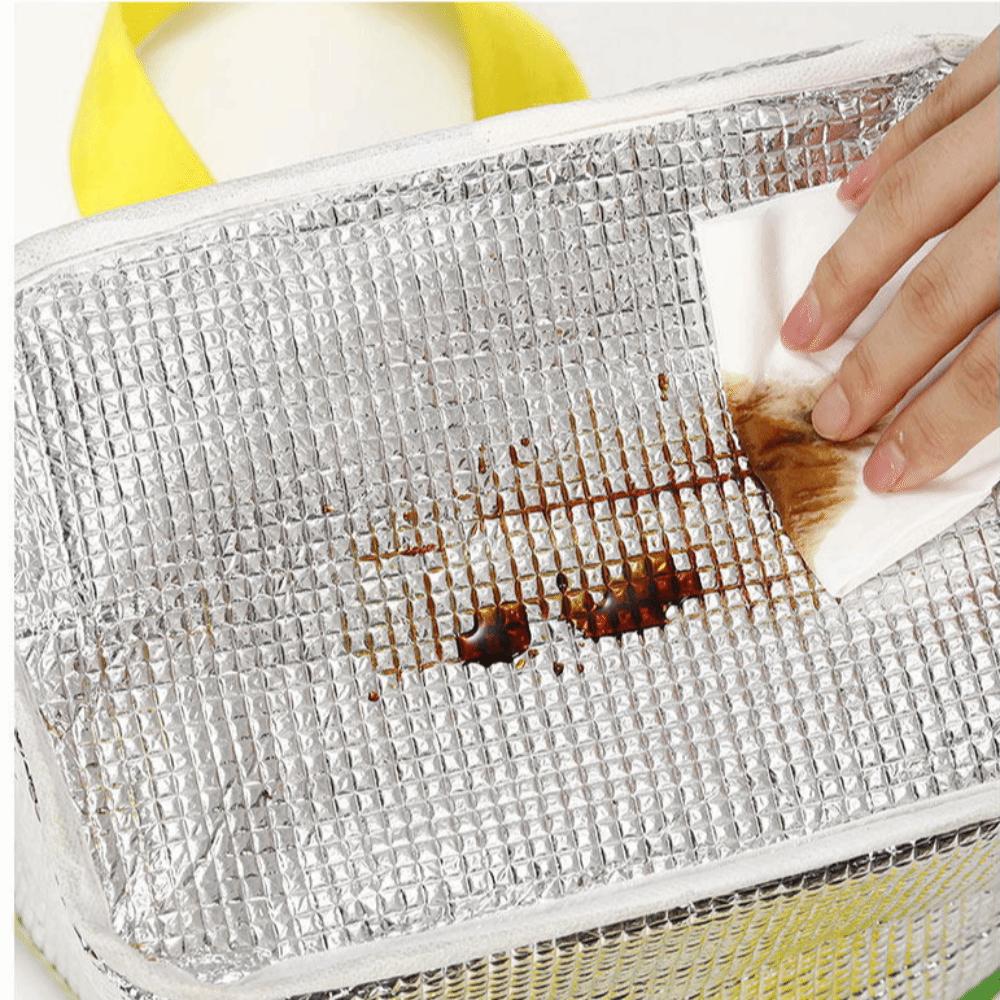 Large Capacity Insulated Lunch Bag Waterproof Thermal Picnic Bag Lunch Handbag Picnic