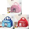 Kids Lunch Bag With Material And Big Storage For School Featuring Fun Cartoon Style