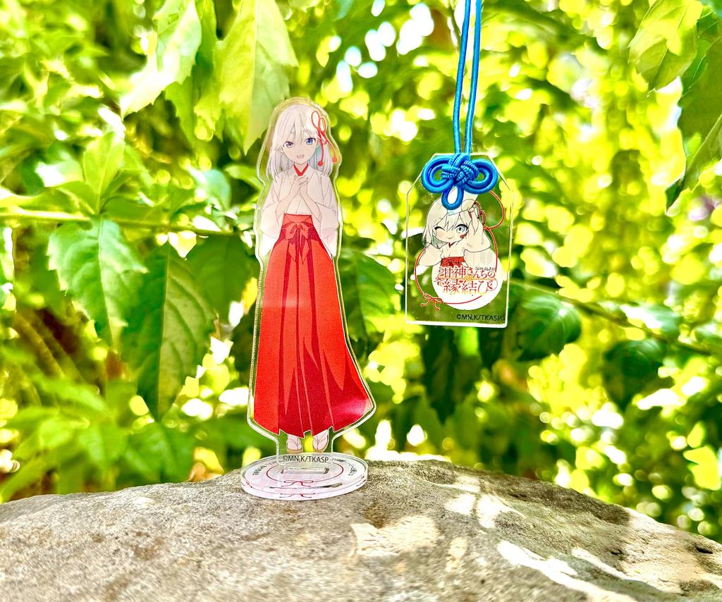 Amakami-san's Matchmaking Amakami Asahime Acrylic Stand, with Charm Charm, JiHAN Entertainment Department Original
