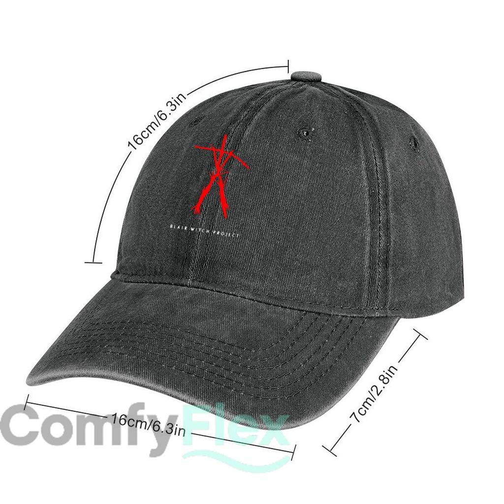 Blair Witch Project Symbol Fashion Washed Baseball Cap Hat Outdoor Activities