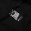 Unisex Oversized Hooded Sweatshirt Black Streetwear Cotton Graphic Print Loose Fit Winter Casual Pullover