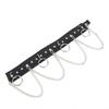 Mei Mary Women's belt punk circle chain belt decorative skirt jeans waist chain