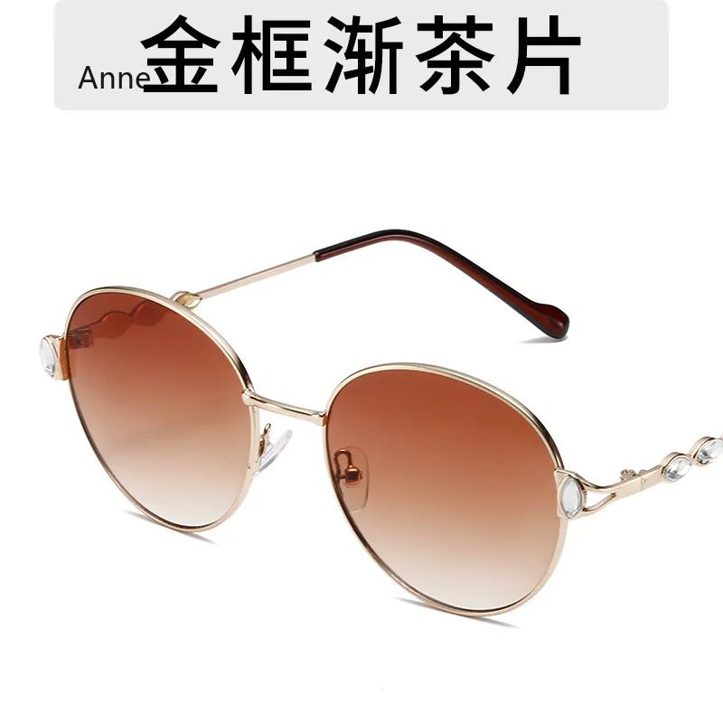 Vintage Sunglasses Women  Optical Eyeglasses Frame Designer Polarized Sun Glasses Ultraviolet-proof Polygonal Sunglasses New
