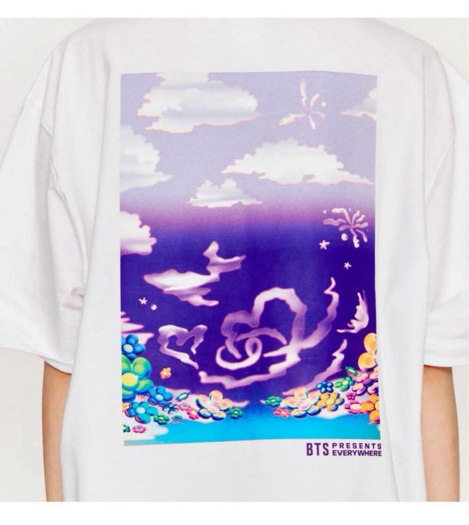 [USED] BTS FESTA 10th Anniversary T-shirt, size L