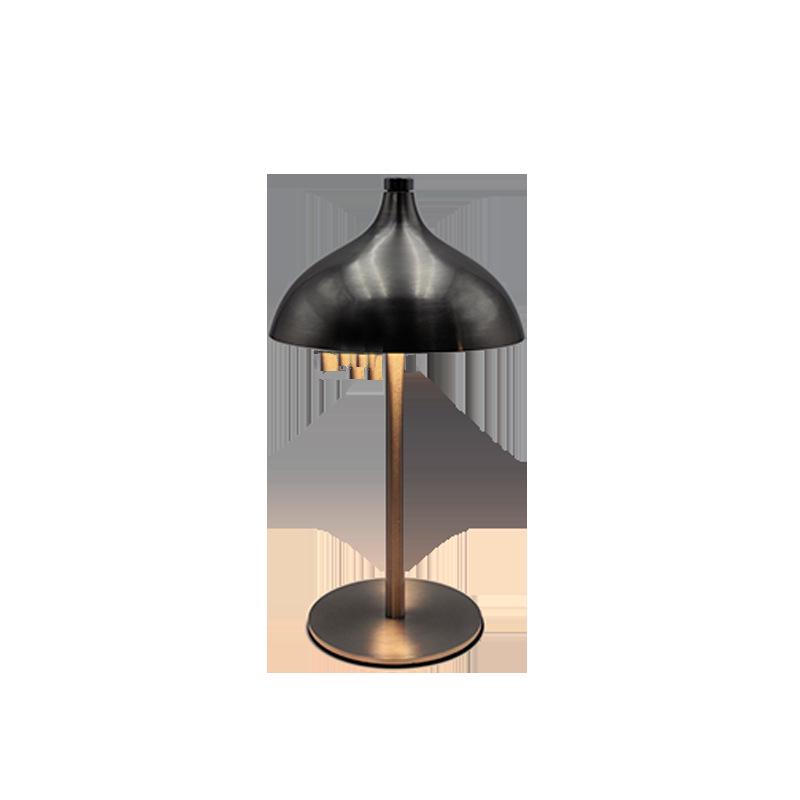 Touch Dimming USB Table Lamp - Post-modern Mushroom Bud Design for Atmospheric Creative Night Lighting