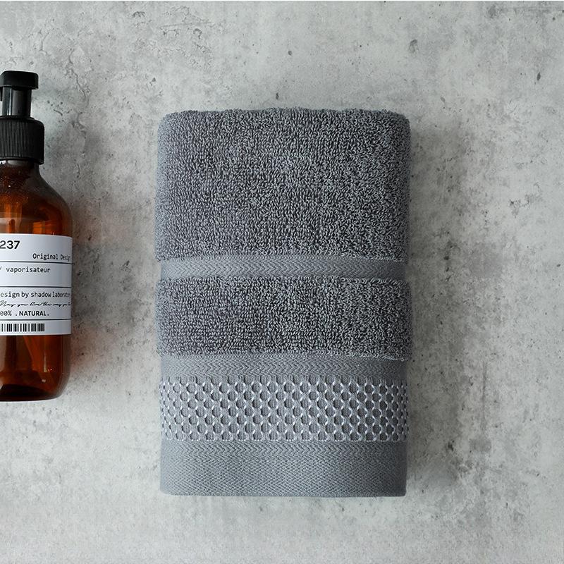 

Взрослая пара Чистый хлопок Мытье лица Жаккард Сломанный Полотенце Впитывающие Мягкие Изделия Вышивка 34*75±2cm