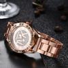 Relojes de Diamantes de Cristal para Mujer Marca de Lujo Reloj de Pulsera Dorado Acero Inoxidable Reloj de Mujer Reloj Ocio Reloj Mujer TVK