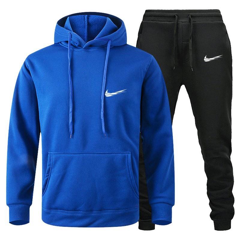 Herrenanzug Europäischer und amerikanischer Herrenanzug Sportpullover Fleece-Pullover Herren-Hoodie
