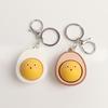 Bread Keycap Stress Relief Clicker Keychain Mechanical Keyboard Button Decompress Fingertip Keyring