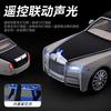 Remote Control 1:24 Rolls Royce Phantom VIII Luxury Flagship Sedan Alloy Model Metal Diecast Model Home Decoration Computer Gift