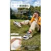 Li Ning YOUNG Synthetic Leather, Woven Slip Resistant Cushioning Abrasion Resistant Rebound Breathable Low top YKCU244-1