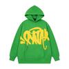 High Quality SynaWord Hip Hop Streetwear Hoodie Sweatpants Set Men Women