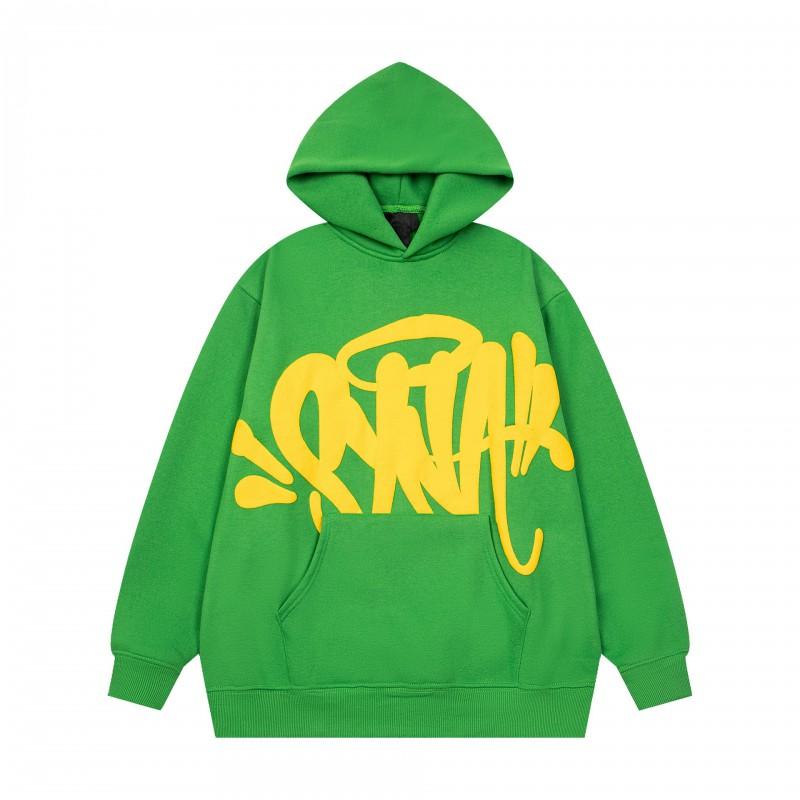 High Quality SynaWord Hip Hop Streetwear Hoodie Sweatpants Set Men Women