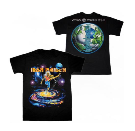 Iron Maiden Virtual 11 World Tour 1998 T-Shirt, Iron Maiden ShirtTshirt Unisex T-Shirt S
