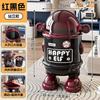 Cartoon Wooden Standing Dustbin