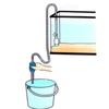 Manual Household Water Exchanger Fish Tank Cleaning Kit Aquarium Cleaning Tools Vacuum Cleaner Pump