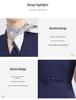 Women's Summer Short-Sleeved Professional Suit - Elegant Workwear for Hotel, Jewelry Store, and Salon Reception