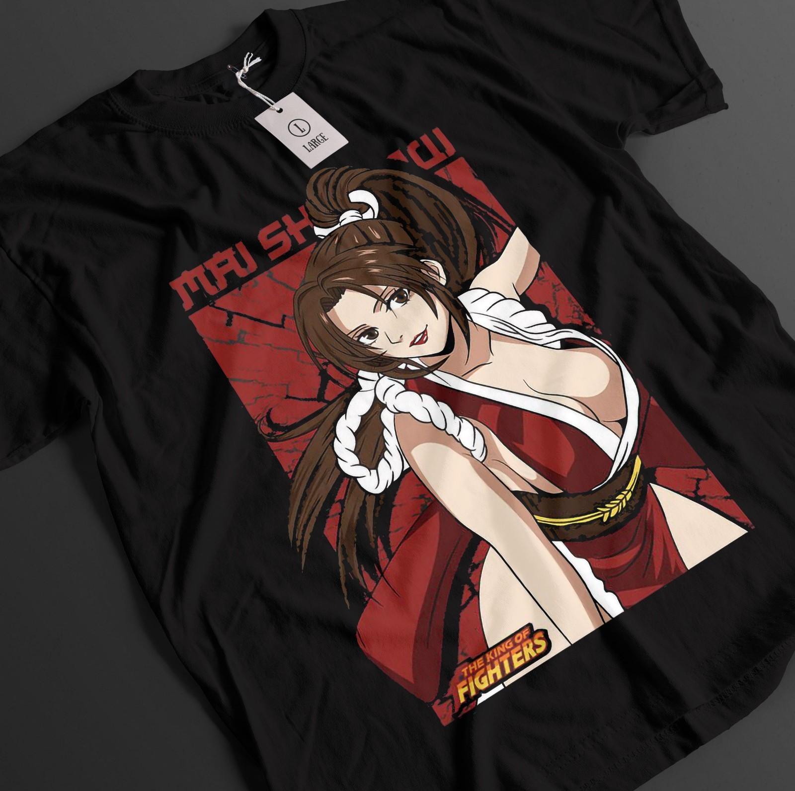 Футболка King Of Fighters Футболка Май Ширануи Футболка Боевое Аниме Футболка Манга Подарок Футболка 3XL