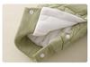 Baby Boys' Quilted Hooded Romper - Autumn/Winter Fashion Onesie