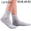 LKWDer 5 par skarpet męskich 98% bawełna wysokiej jakości skarpety męskie duże duży plus size 49,50,51 skarpetki codzienne biznesowe Calcetines Hombre