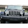 Chrome Headlight Lamp Cover Trim Bezels for Jeep Wrangler JK 2007-17 Accessories