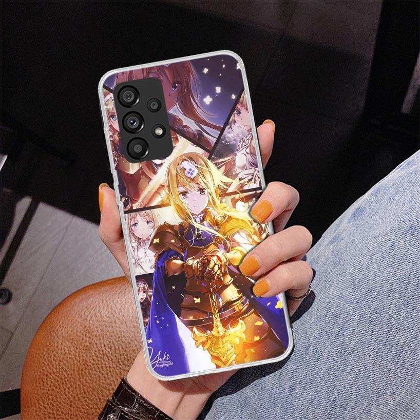Fate Zero Stay Night Saber Phnoe Case for Samsung Galaxy A17 A37 A57 A16 A26 A36 A56 A15 A14 A13 A55 A54 A53 A35 A34 A33 A25 A24