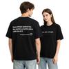 2026 Summer Cotton Tshirt Dear Person Behind Me T Shirt Unisex Unisex Harajuku Letter Print You Are Enough Tshirt Loose Tees Shirts