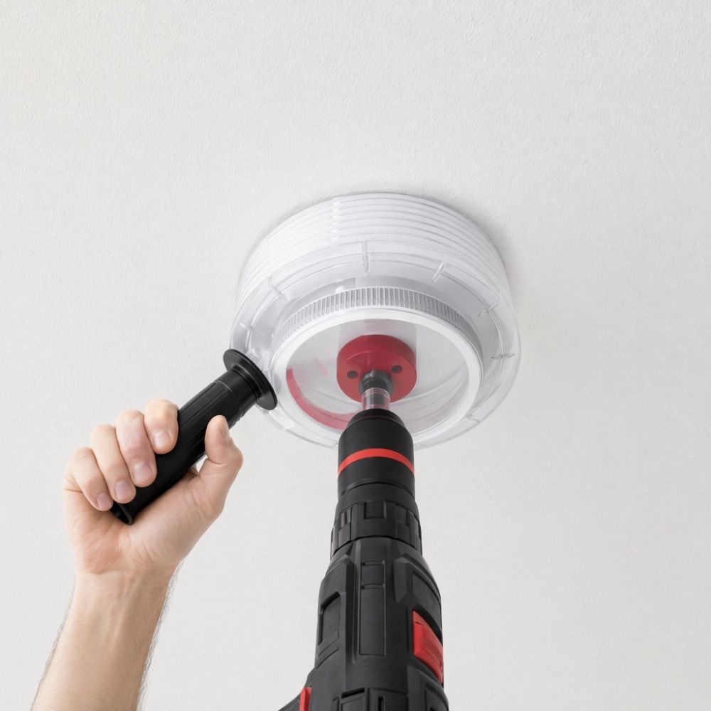Multi Functional Dust Collector Dustproof Drill Storage Box Dust Cover Wall Drilling