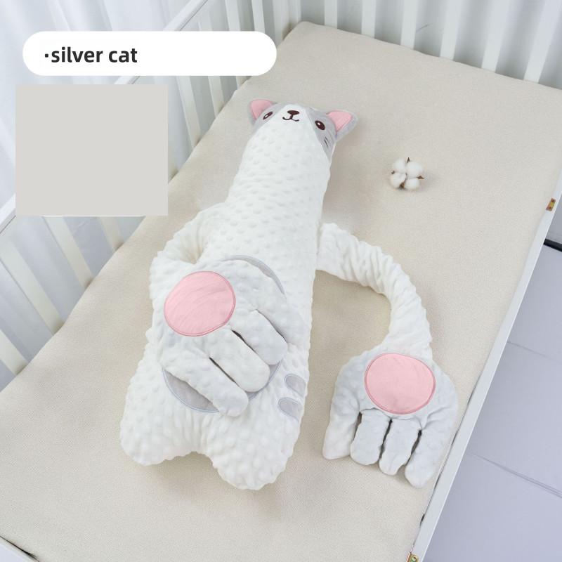 Animal Cartoon Kid Plush Pillow With Patting And Music Functions To Soothe Sleep