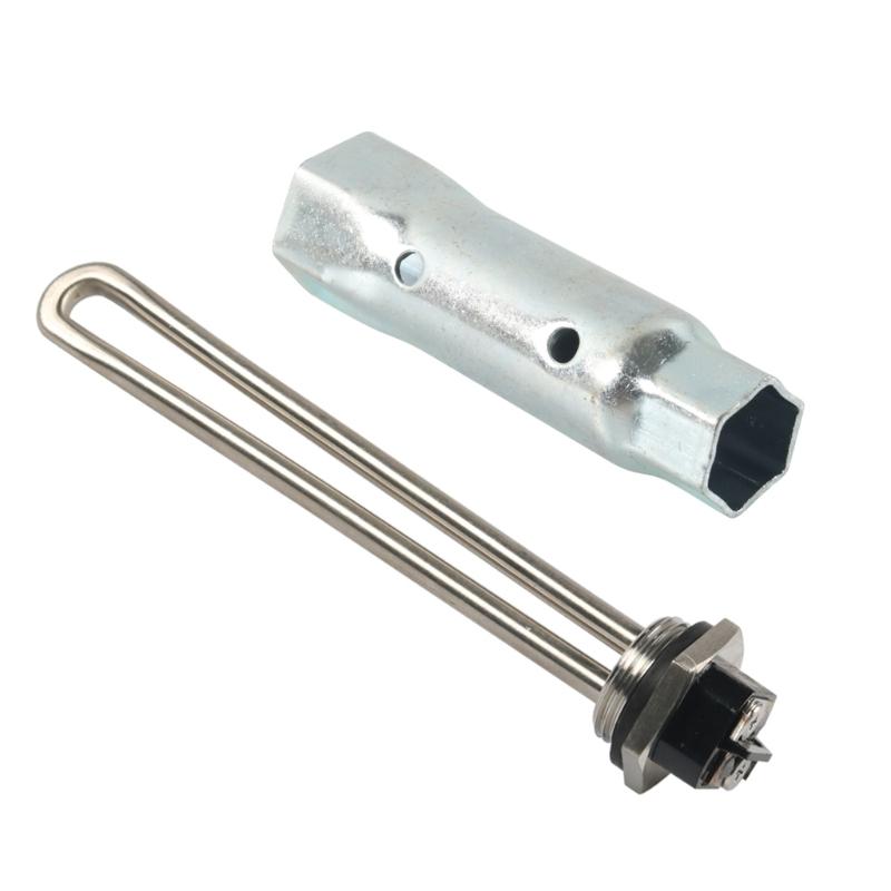 120V 1440W Electric Water Heater Element Steel Water Heater Element Screw In Water Heater Accessories for Trailers 1