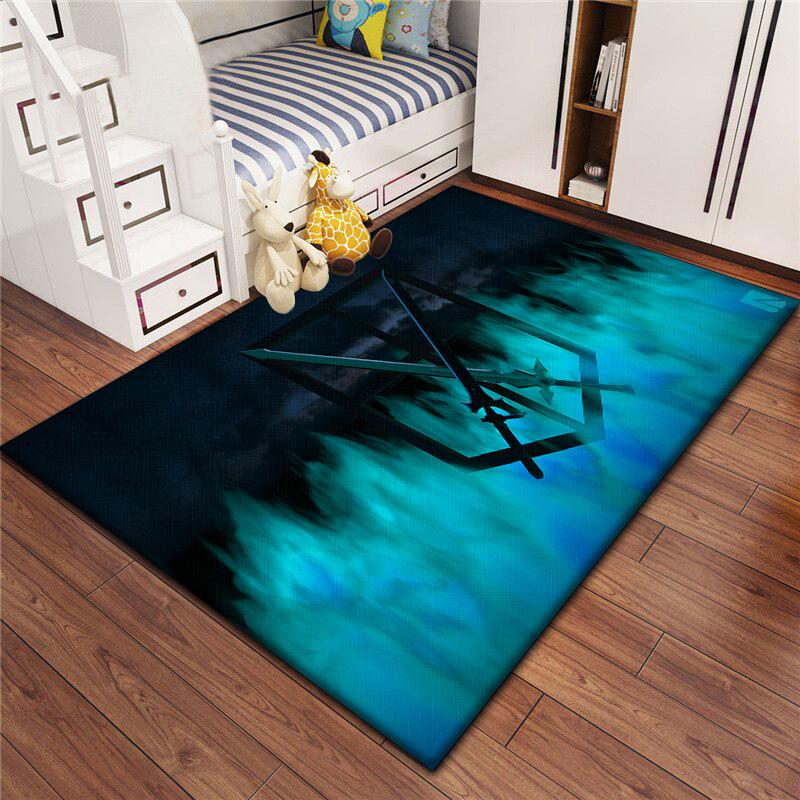 Alfombra Estampada Ataque a los Titanes Sala de Estar Decoración del Hogar Alfombrilla para Sofá Mesa Cojín Antideslizante para Silla Esterilla de Descanso Picnic Camping Ar