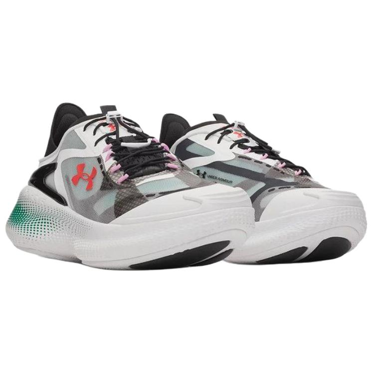 Under Armour Echo Comfortable Fitting Running Shoes Unisex Sneaker White Black 6006061-102