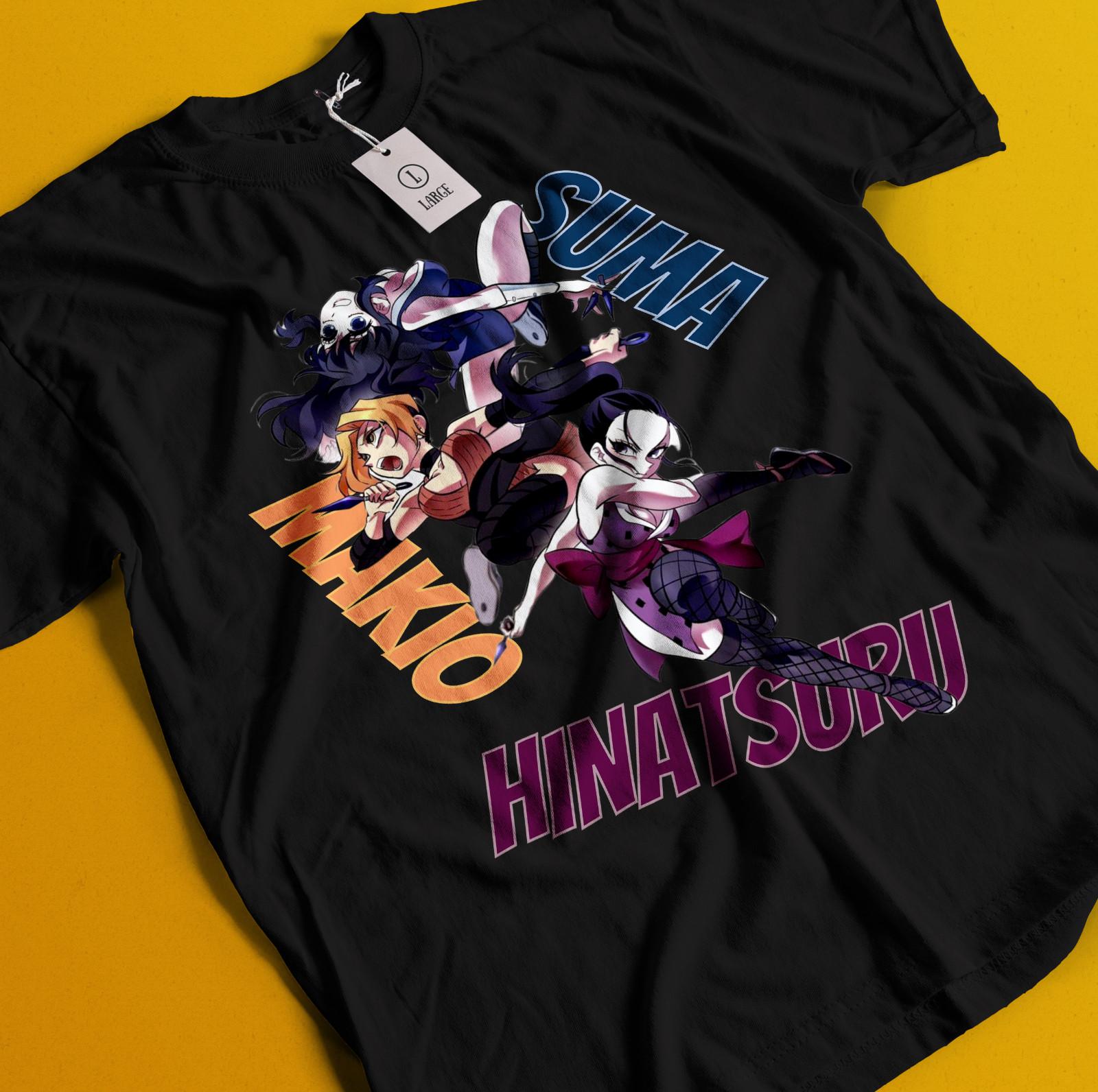

Demon Slayer Shirt Tengen Uzui Wives Tshirt Tanjiro T-Shirt Mens Womens Tees Top Muzan Doma Kokushibo S