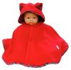 Angel Baby Fleece Made In Cold T4912 Cape, Anti-Static, Japan, Newborn, Protection, 50-80cm, (Red)