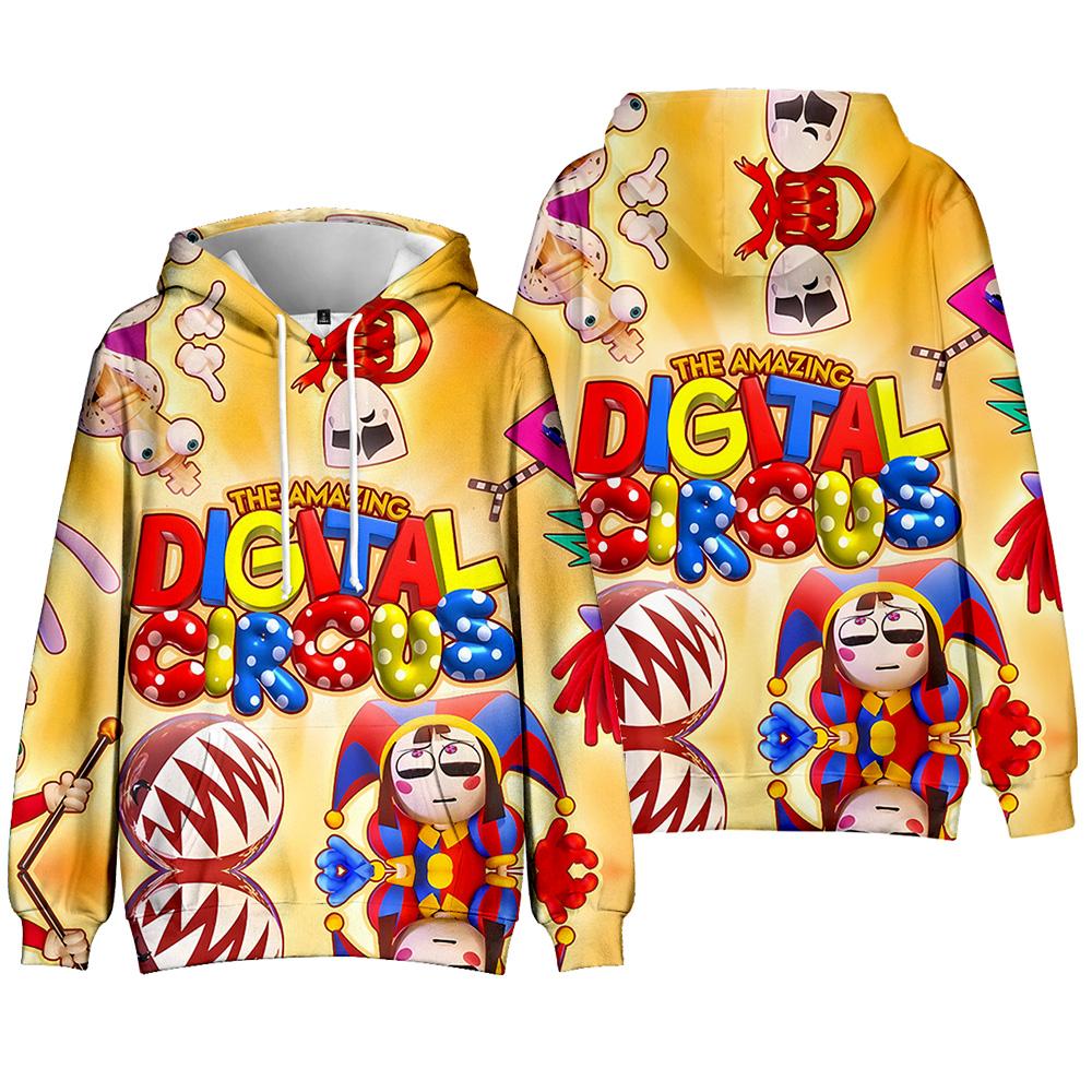 

Mens Womens Hoodie The Amazing Digital Circus Hoodies Streetwear Casual Printed Hooded Pullover Sweatshirts XXXXL