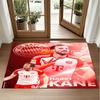 Harry Kane Design Crystal Velvet Rug Soft Decorative Mat for Bedroom Entrance