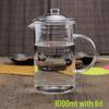 High-Temperature Resistant Glass Measuring Cup with Handle, for Baking, Milk, Juice, or Water.
