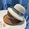 Sun Protection Womens Wide Brim Straw Hat With Foldable Design For Summer Outdoor Activities